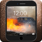 Burnout Screen Lock أيقونة