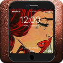 Crying Girl Lock Screen APK