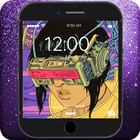 Cyberpunk Wallpapers Hi-Tec Arts Lock Screen icon
