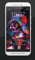 Star Wars Fanart Wallpapers Galaxy Lock Screen اسکرین شاٹ 1