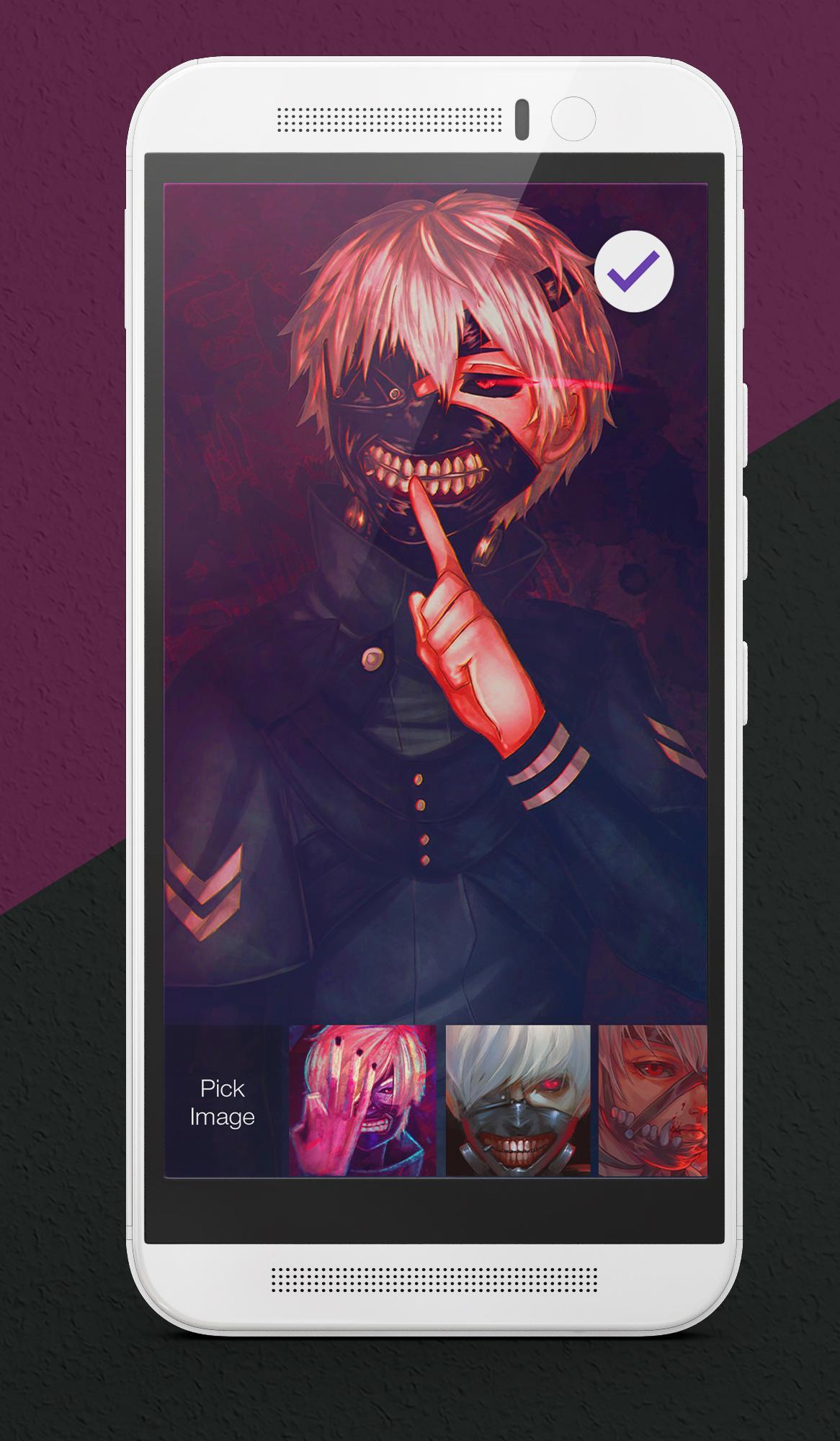 Kaneki Ken Tokyo Ghoul Re Anime Fanart Lock Screen for Android - APK