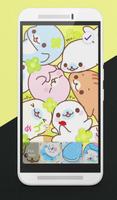 Kawaii Whale Lock Screen screenshot 2