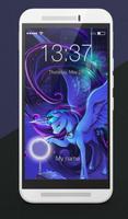 Moon Princess Unicorn My Little Pony Lock Screen Affiche