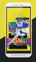 Retro Anime Lock Screen poster