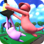 Flat Human Fall on Floor - Beasts Fights