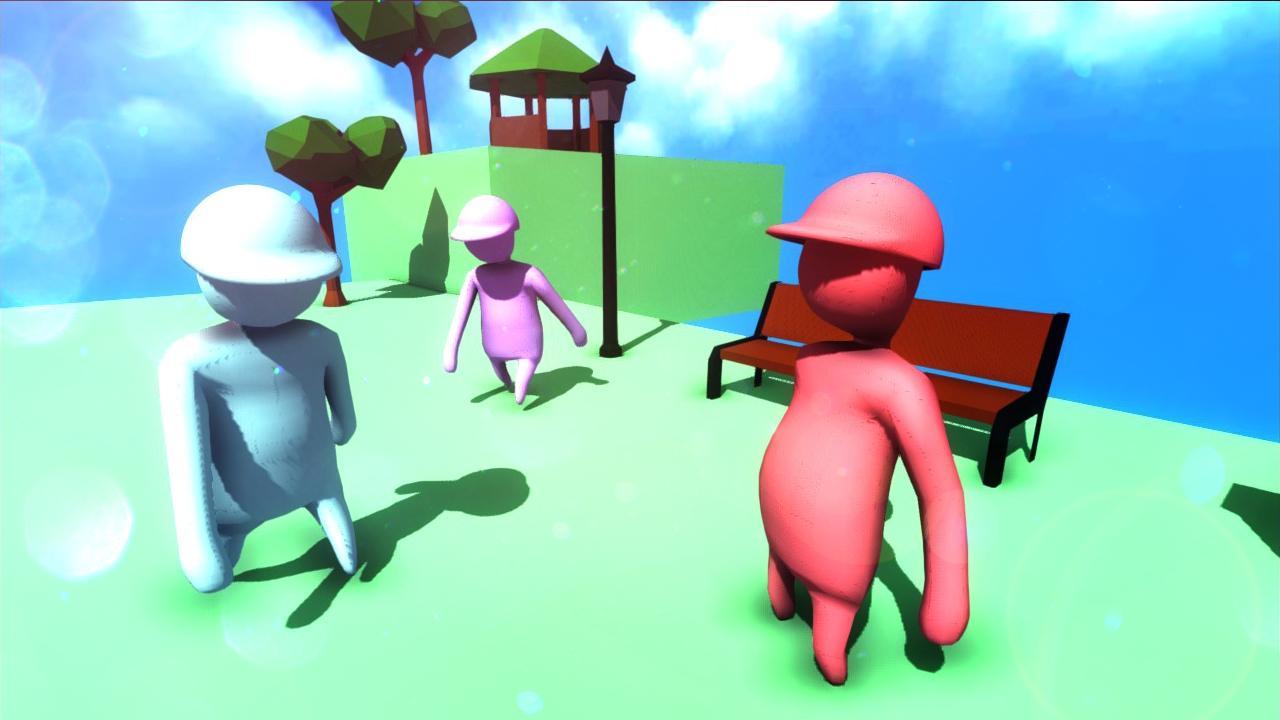 Flat Human Fall On Floor Beasts Fights For Android Apk - Obby Sword Fighting On Hold Roblox Obby Sword Fighting On Hold Roblox - Flat Human Fall On Floor Beasts Fights For Android Apk