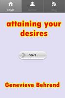 Attaining Your Desires Affiche