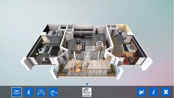 برنامه‌نما 2D to 3D FloorPlan Service عکس از صفحه