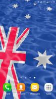 Australia Flag Wallpaper Affiche
