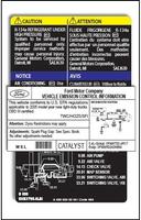 Auto Data Labels VIN Labels الملصق