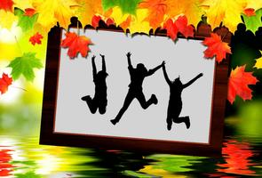 Autumn Photo Frames Affiche