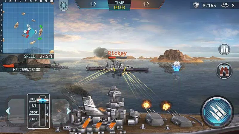 Download do APK de Ataque de Navio de Guerra 3D para Android