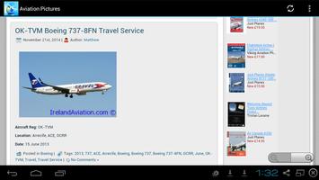 Aviation Pictures capture d'écran 1