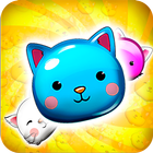 Sweety Cats - Match 3 Games icône