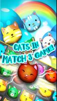 Sweety Cats - Match 3 Games capture d'écran 1