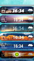 Awesome Weather Clock Widget Ekran Görüntüsü 1