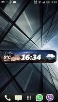 Awesome Weather Clock Widget capture d'écran 2