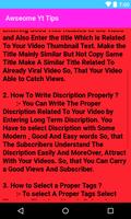 Awesome YT Tips - Increase Views + Subs +WatchTime 스크린샷 3