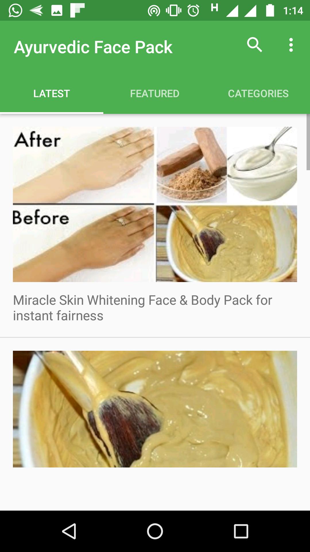 Ayurvedic Face Pack Home Video Glow Skin Naturally pour Android