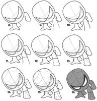 1 Schermata How To Draw Superhero Chibi