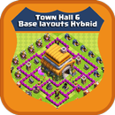 Town Hall 6 Base Layouts Hybrid APK