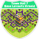 Town Hall 7 Base Layouts Hybrid APK