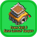 Town Hall 8 Base Layouts Trophy APK