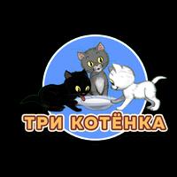 Три котенка Affiche