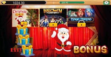 SLOTS 🎰 Santa🎅 machine -FREE ภาพหน้าจอ 1