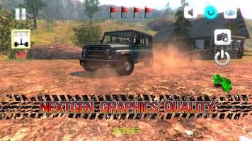 Simulateur de conduite UAZ 4x4 Affiche