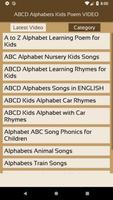 ABCD Alphabets Poem VIDEO Screenshot 2