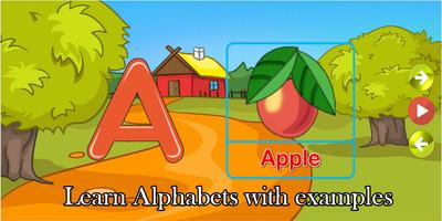 Learn Alphabets Numbers Kids स्क्रीनशॉट 3
