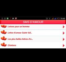 Les Meilleurs SMS d'Amour... স্ক্রিনশট 3