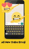 Dab Emoji Keyboard Go capture d'écran 1