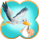 APK Super Stork Delivery Game