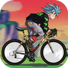 Super Goku bicycle icon