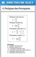 Kumpulan Rumus Fisika SMA screenshot 2