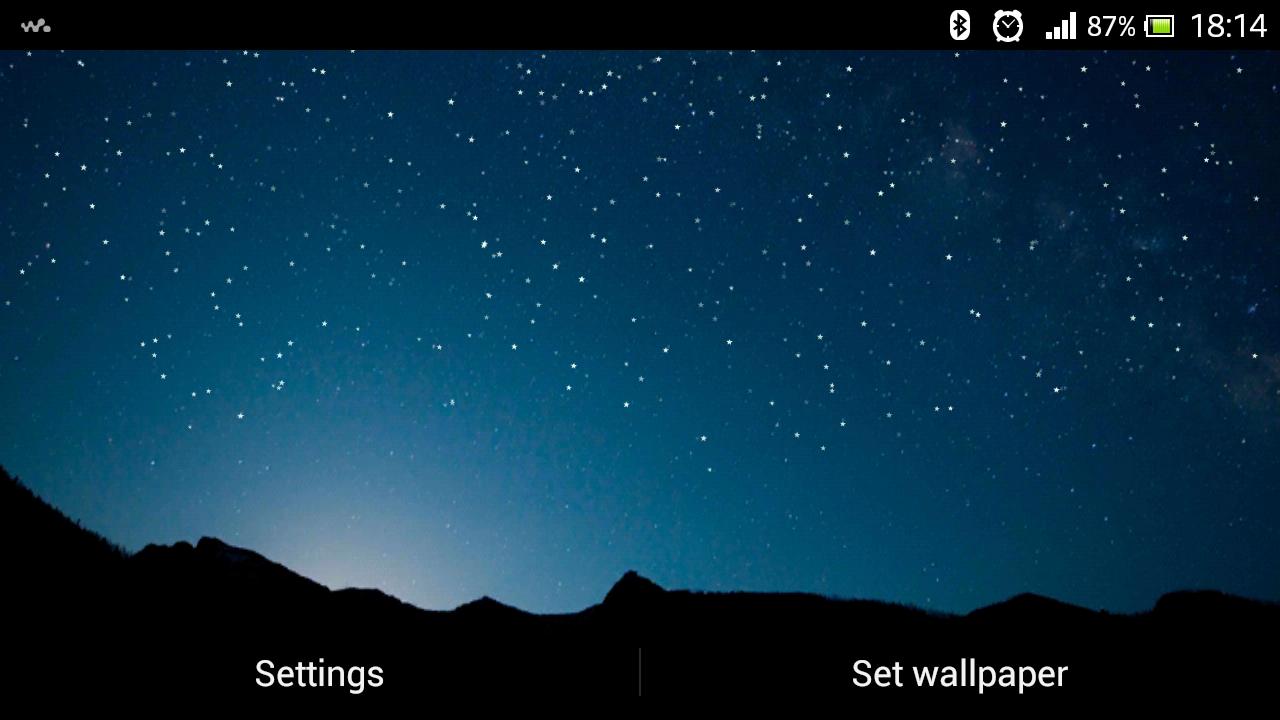 Shooting Stars Live Wallpaper For Android Apk Download