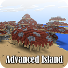 Map Advanced Island Minecraft icône