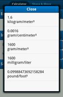 Density Equation Calculator capture d'écran 2