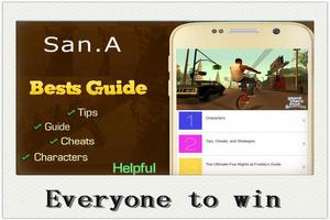 Guide For GTA SanAndreas Tips Affiche