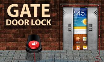 Poster Remote Gate Lock screen