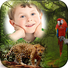 Jungle Animal Photo Frame आइकन