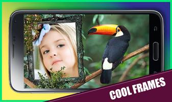 Jungle Animal Photo Frame ảnh chụp màn hình 2