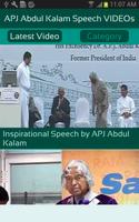 APJ Abdul Kalam Speech VIDEOs اسکرین شاٹ 1