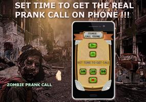 Scary Zombie Fake Call Prank : скриншот 2