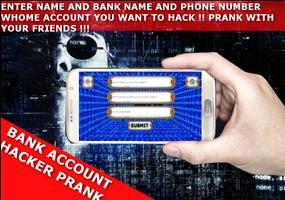 BANK ACCOUNT HACKER PRANK : الملصق