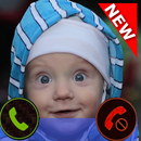Sweet Baby Talking and Laughing fake call prank : aplikacja
