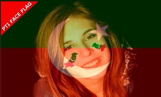 PTI flag face photo frame 2017 : Free download capture d'écran 2