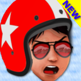 Shivaa Snow Skating Boy :Free icône